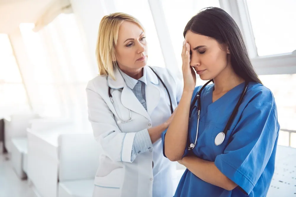 Worried nurse for falsifying records.