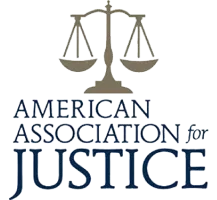 American association for justice logo